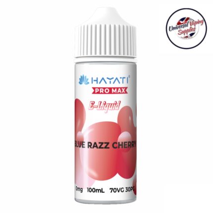 Hayati Pro Max E-liquid 100ml Blue Razz Cherry