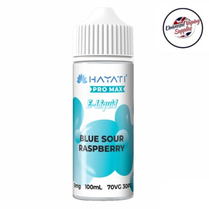 Hayati Pro Max E-liquid 100ml Blue Sour Raspberry
