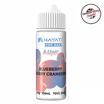 Hayati Pro Max E-liquid 100ml Blueberry Cherry Cranberry