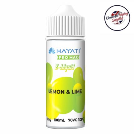 Hayati Pro Max E-liquid 100ml Lemon & Lime