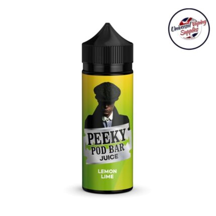Peeky Pod Bar Juice-120 ML Lemon Lime