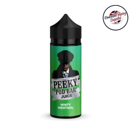 Peeky Pod Bar Juice-120 ML Minty Menthol