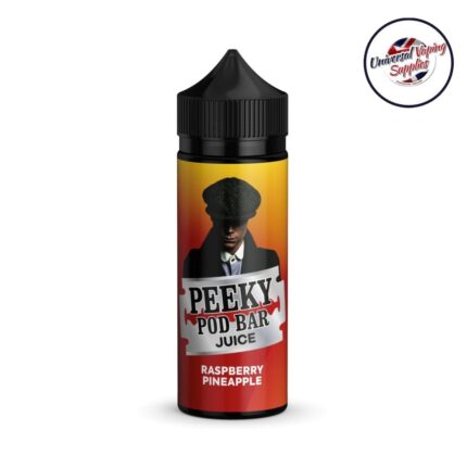 Peeky Pod Bar Juice-120 ML Raspberry Pineapple